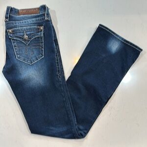 Rock Revival Jessica Boot Cut Jeans Size 28